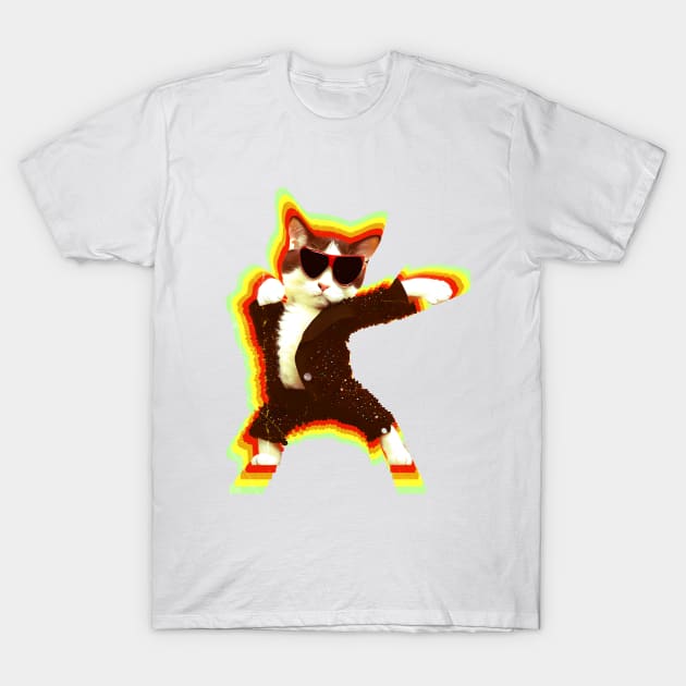 The Dancer Cat T-Shirt by Calisi